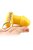 Желтый брелок для ключей в форме пениса, цвет желтый - Romfun