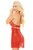 Сорочка бэби-долл Melania, цвет красный, S-M - SoftLine Collection (SLC)