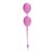 Вагинальные шарики L’Amour Premium Weighted Pleasure System каплевидные, цвет розовый - California Exotic Novelties