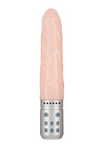Вибратор телесного цвета Sixth Sense Cyber Vibe Flushy - 24,5 см, цвет телесный - Toy Joy