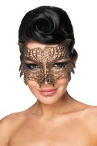 Золотистая карнавальная маска "Регул", цвет золотой - МиФ