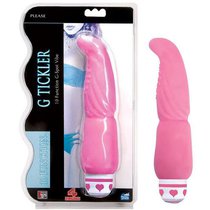 Розовый G-вибростимулятор G Tickler - 21,6 см, цвет розовый - Dream toys