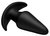 Черная анальная вибропробка Kinetic Thumping 7X Large Anal Plug - 13,3 см., цвет черный - XR Brands