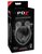 Вибростимулятор-мастурбатор PDX Elite Vibrating Silicone Stimulator, цвет черный - Pipedream