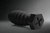 Анальная пробка с ребрами Tom of Finland - 20 см, цвет черный - XR Brands