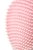 Розовый силиконовый массажер для лица Yovee Gummy Peach, цвет розовый - Toyfa