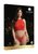 Роскошный комплект Festive Rhinestone Top and Thong со стразами, цвет красный, XL-3XL - Shots Media