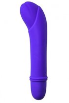 Фиолетовый мини-вибратор Universe Secret Flower - 12,6 см., цвет фиолетовый - Lola Toys