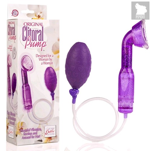 Вибропомпа для клитора Original Clitoral Pumps - Purple, цвет фиолетовый - California Exotic Novelties
