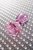 Розовая анальная втулка из стекла - 8,3 см., цвет розовый - Sexus