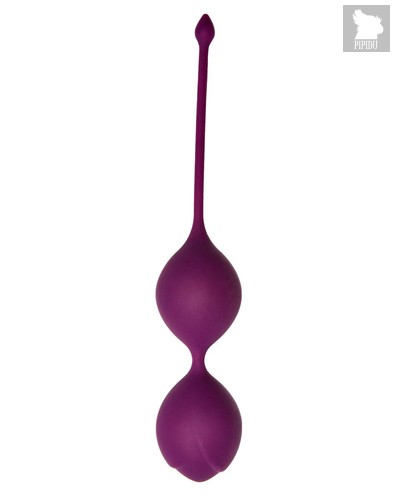 Фиолетовые вагинальные шарики Кегеля со смещенным центом тяжести Delta, цвет фиолетовый - Le Frivole
