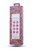 Ярко-розовый вибратор Dolce Leo - 16,5 см, цвет розовый - Toyfa