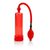 Вакуумная помпа Fireman's Pump с насадкой, цвет красный - California Exotic Novelties