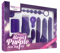 Эротический набор Toy Joy Mega Purple, цвет фиолетовый - Toy Joy