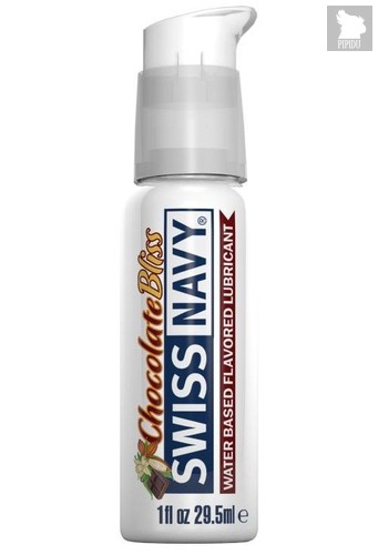 Лубрикант с ароматом шоколада Swiss Navy Chocolate Bliss Lube - 29,5 мл. - Swiss Navy