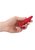 Красная анальная пробка для ношения Slim Butt Plug - 8,3 см., цвет красный - Shots Media