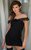 Платье Adeline с бретельками на плечи, цвет черный, S-M - SoftLine Collection (SLC)
