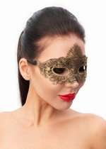 Золотистая женская карнавальная маска, цвет золотой - МиФ