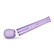 Фиолетовый жезловый мини-вибратор Le Wand c 6 режимами вибрации, цвет фиолетовый - Le Wand