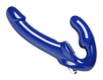 Синий безремневой вибрострапон Revolver II, цвет синий - XR Brands