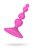 Розовая анальная втулка Eromantica - 8 см., цвет розовый - Eromantica