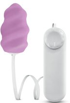 Фиолетовое виброяйцо Swirl Bullet with Silicone Sleeve, цвет фиолетовый - Blush Novelties
