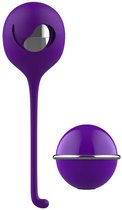 Фиолетовое виброяйцо с пультом управления Remote Cherry, цвет фиолетовый - ML Creation