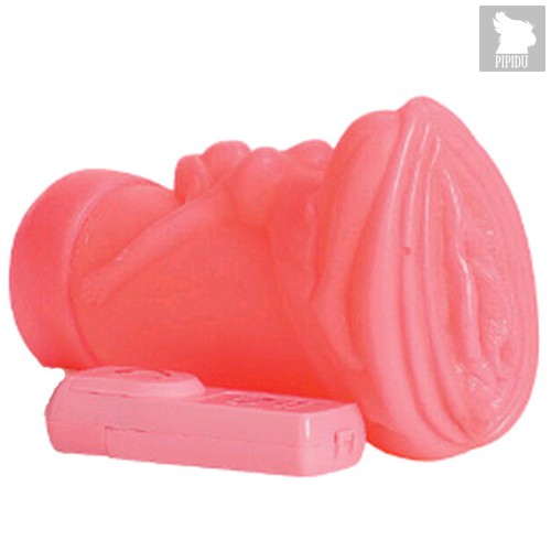 Вибрирующая вагина-девственница с женской фигуркой, цвет розовый - Dream toys
