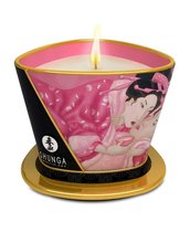 Массажная свеча Rose Petals с ароматом розы - 170 мл - Shunga Erotic Art