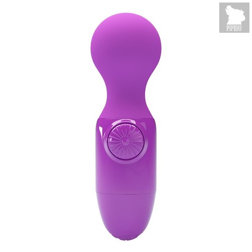 Фиолетовый мини-вибратор с шаровидной головкой Mini Stick, цвет фиолетовый - Baile