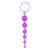 Анальная цепочка фиолетовая DRAGONZ TALE ANAL, цвет фиолетовый - Seven Creations