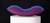 Фиолетовый клиторальный стимулятор Edeny с управлением через приложение, цвет фиолетовый - Svakom