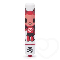 Вибропуля tokidoki Single Speed Mini Bullet Vibrator diabolo White, цвет белый - Lovehoney