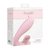 Розовый вибратор для G-точки Irresistible Desirable с бесконтактной клиторальной стимуляцией, цвет розовый - Shots Media