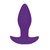 Фиолетовая анальная втулка Sweet Toys - 8,5 см., цвет фиолетовый - Bioritm