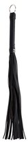 Черный флоггер WHIP - 39,5 см., цвет черный - Blush Novelties
