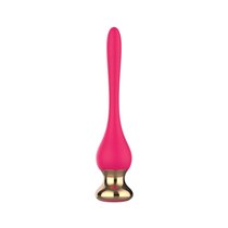 Розовый вибромассажер Nipple Vibrator - 14,5 см., цвет розовый - I-moon