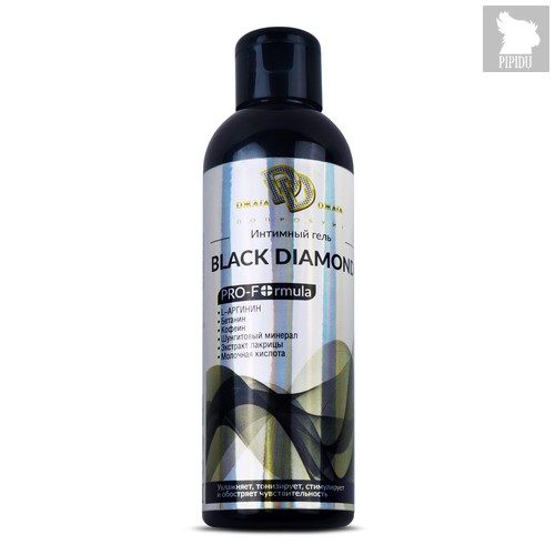 Интимный гель на водной основе BLACK DIAMOND - 200 мл - BioMed-Nutrition