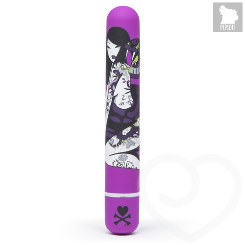 Вибратор tokidoki 7 Function Girl Power Vibrator, цвет фиолетовый - Lovehoney