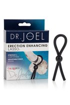 Лассо на пенис из латекса Dr. Joel Kaplan Erection Enhancing Lasso Rings, цвет черный - California Exotic Novelties