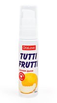 Гель-смазка Tutti-frutti со вкусом сочной дыни - 30 гр. - Bioritm