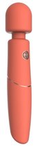 Оранжевый вибромассажер Clarissa - 22,6 см., цвет оранжевый - Dream toys