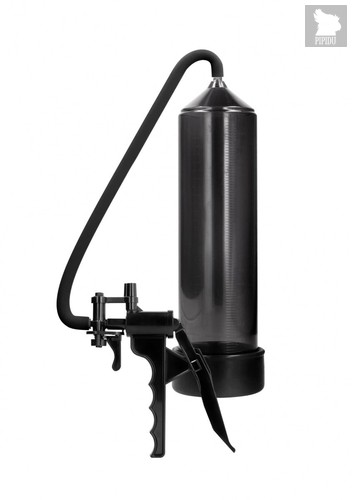 Черная ручная вакуумная помпа с насосом Elite Beginner Pump, цвет черный - Shots Media