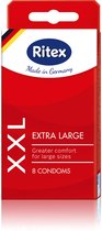Презервативы Ritex XXL №8 18027RX, цвет прозрачный - RITEX