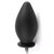 Анальный расширитель Inflatable Silicone Plug, цвет черный - Pipedream
