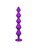 Анальная Цепочка с Кристаллом Emotions Chummy Purple 1401-03lola, цвет фиолетовый - Lola Toys