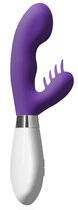 Фиолетовый вибратор-кролик Ares - 21 см., цвет фиолетовый - Shots Media