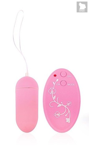 Розовое виброяйцо Sexy Friend с 10 режимами вибрации, цвет розовый - Bioritm
