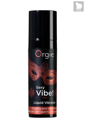 Разогревающий гель для массажа ORGIE Sexy Vibe Hot с эффектом вибрации - 15 мл. - Orgie