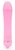 Розовый гладкий вибратор с 11 режимами вибрации - 11,5 см., цвет розовый - A-Loving